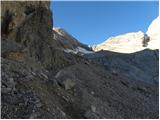 Lago di Fedaia - Punta Penia (Marmolada)